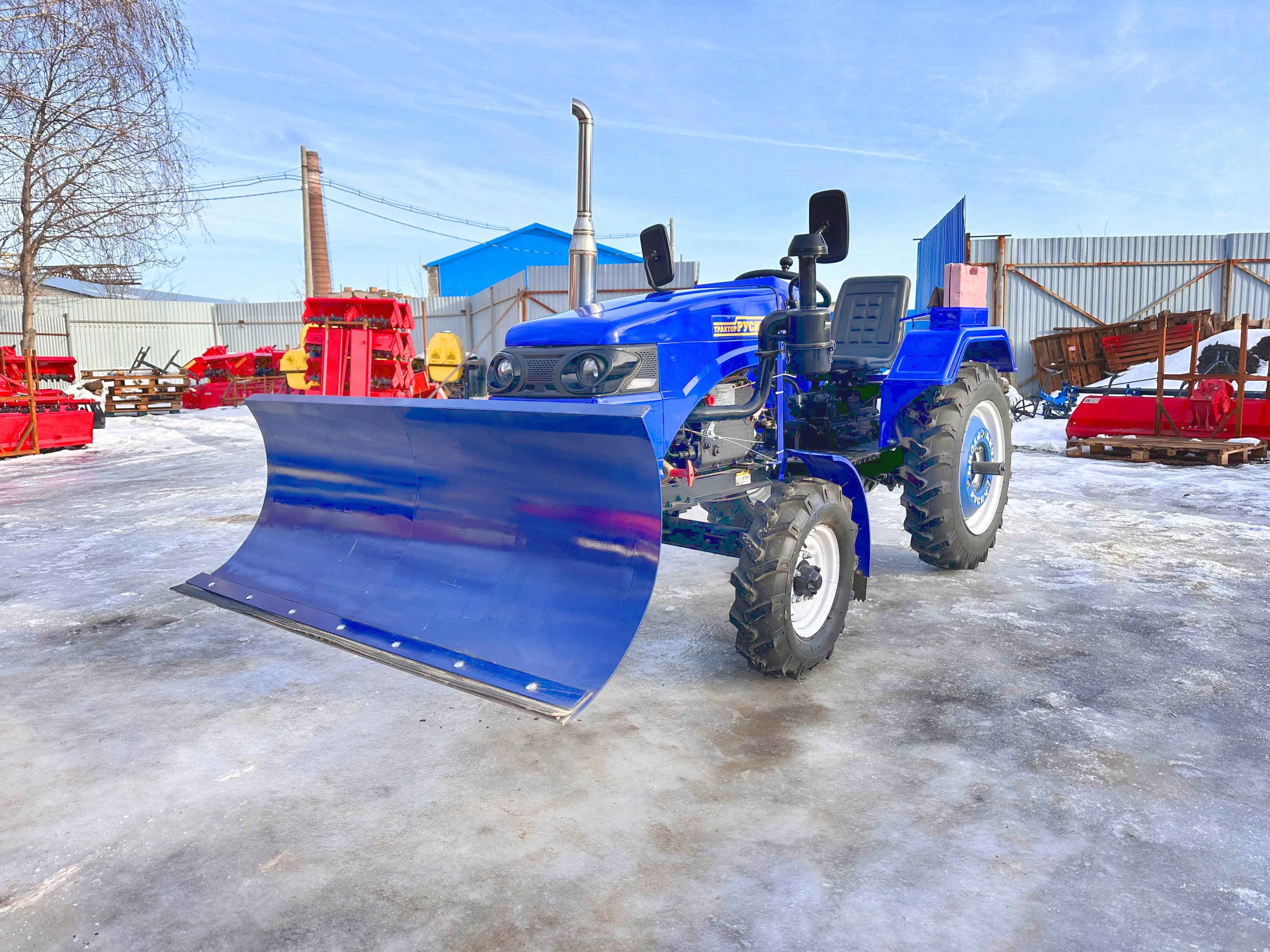 Отвал снегоуборочный для ременных тракторов