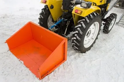 Кузов самосвальный задненавесной 1.4 м